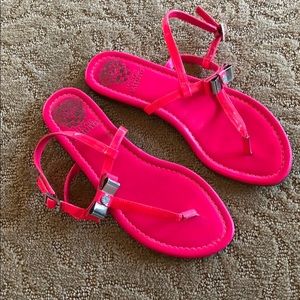 Hot pink Vince Camuto sandals